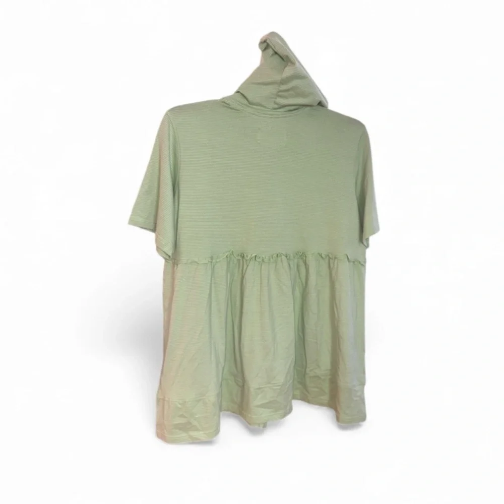 Evy's Tree Green Hooded Zip-Up Jacket hoodie NWT size XL - Picture 3 of 6